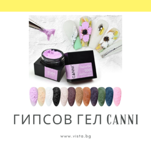 Професионален гипсов гел за 3D декорации Gypsum Gel CANNI