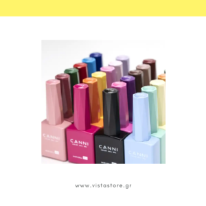 Επαγγελματικό υποαλλεργικό ημιμόνιμο βερνίκι νυχιών CANNI